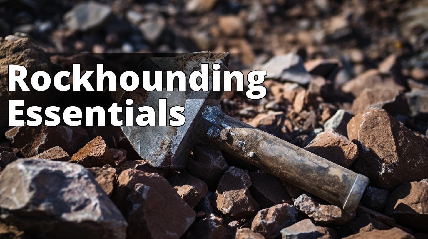 The Complete Guide to Rockhounding Tools and Equipment: Essential Gear for Lapidary Enthusiasts