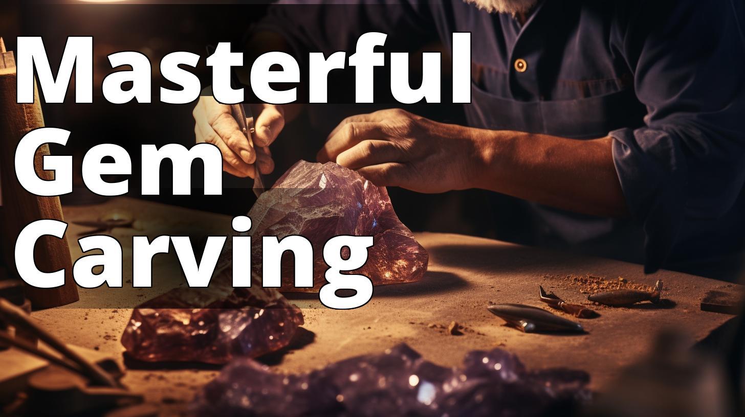 The Complete Guide to Gemstone Carving