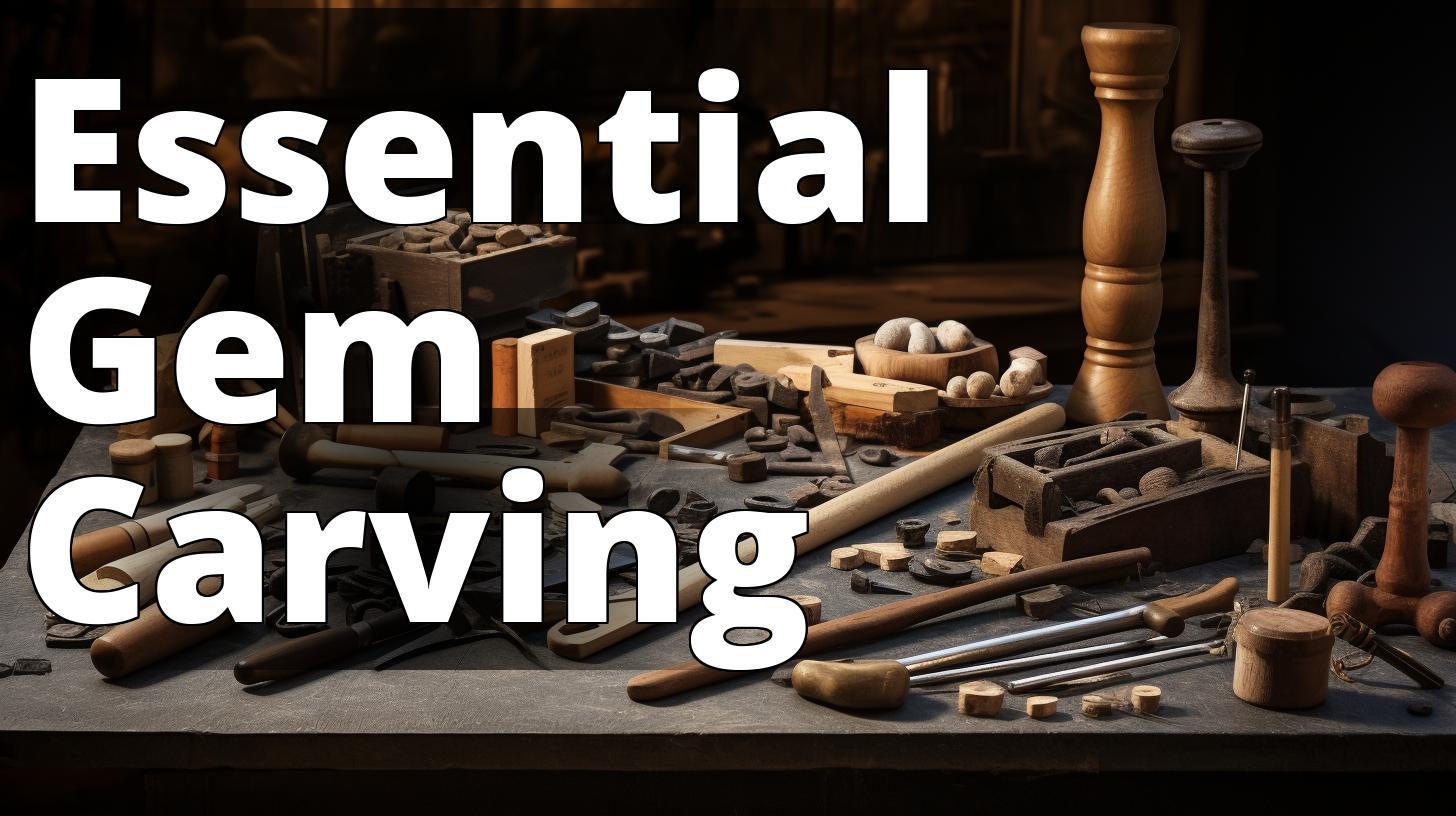 10 Fundamental Gemstone Carving Hand Tools